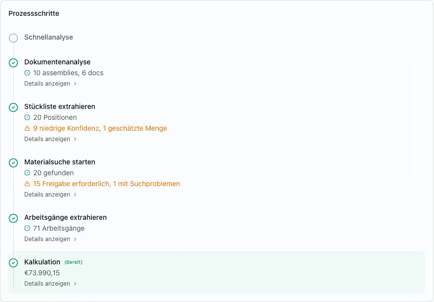 Automatic analysis pipeline in Nuqo